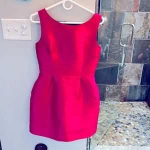 Kate Spade hot pink cocktail dress